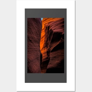 Narrow Passage Lower Antelope Canyon Posters and Art